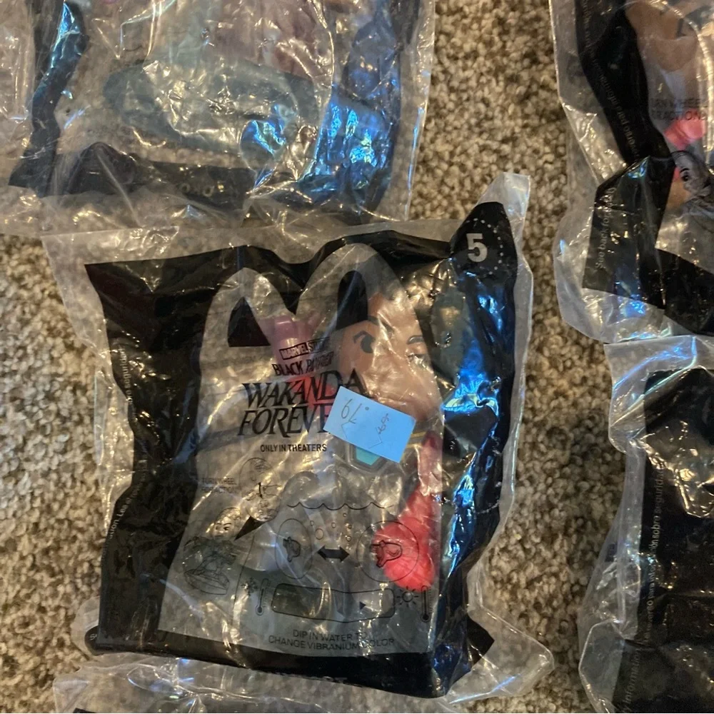 Lot of 14 Wakanda Forever McDonald's Happy Meal Toys - See Pics!